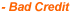 Bad Credit Loans