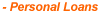 Personal Loans